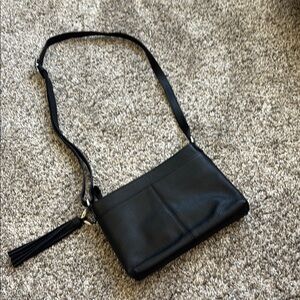 Elegant Black Brighton Shoulder Bag